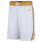 NBA Boston Celtics Shorts Nike 2025-26 City Edition Blanc Swingman - Homme